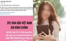 Bị đồn diễn viên "Về nhà đi con" - người vừa bị lộ clip "nóng" có liên quan đến cuộc thi "Hoa hậu Việt Nam", BTC lên tiếng