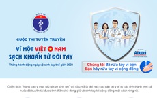 Bộ Y tế phát động trực tuyến Cuộc thi Tuyên truyền "Vì một Việt Nam sạch khuẩn từ đôi tay"
