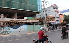 Phú Yên: Rơi thanh cẩu tại công trường thi công tòa nhà 20 tầng