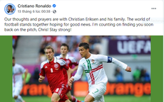 Sau pha ngưng tim của tiền vệ Eriksen, Ronaldo có hành động khiến triệu fan nức lòng, Thủ tướng Anh nhận được thư yêu cầu phải làm ngay việc này