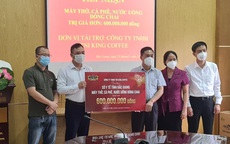 Thương hiệu cà phê của bà Lê Hoàng Diệp Thảo tặng máy thở, cà phê, nước suối lực lượng chống dịch ở Bắc Giang