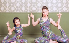 "Nữ hoàng trang sức" Diễm Hương và con gái có chung tình yêu với Yoga