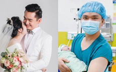 Vợ MC Hạnh Phúc "Chuyển động 24h" sinh con gái đầu lòng sau 1 năm kết hôn