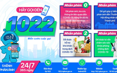 Người dân TP.HCM được miễn cước khi gọi Cổng thông tin 1022