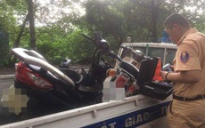 Tài xế ô tô say xỉn gây tai nạn liên hoàn rồi bỏ chạy qua 3 quận nội thành Hà Nội, bị người dân chặn lại