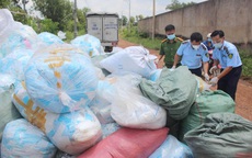 Kinh hoàng hơn 1 tấn khẩu trang thu gom từ TP Hồ Chí Minh được tái chế để tiêu thụ