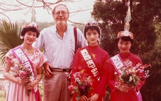 Ảnh Giáng My đăng quang Hoa hậu đền Hùng 29 năm trước