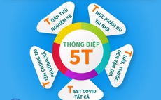 Thông điệp 5T Bộ Y tế lần đầu tiên giới thiệu gồm những gì?