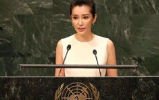 37 tuổi mới học tiếng Anh, nhưng mỹ nhân Hoa ngữ này vẫn xuất sắc đứng phát biểu tại cuộc họp của Liên Hợp quốc