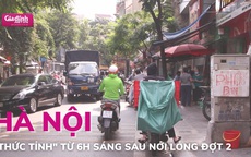 Người dân Hà Nội thức từ 6h sáng để tránh tắc đường