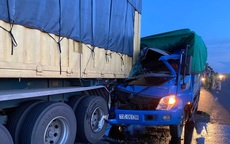 Tài xế xe tải tử vong, mắc kẹt trong ca bin sau tai nạn