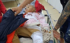Hà Tĩnh: Sạt lở đất nghiêm trọng khiến 2 trẻ em bị thương