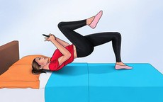 10 động tác giảm mỡ bụng tập ngay tại giường