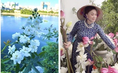 View hồ triệu đô ngập sắc hoa của nghệ sĩ Hương Dung - vợ thứ trưởng quyền lực trong "Chạy án"