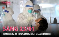 Sáng 22/01: Hơn 1,8 triệu bệnh nhân khỏi COVID-19 dịp cận Tết Nguyên đán 