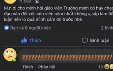 Nam sinh lên mạng hỏi cách gian lận thi cử, cô giáo đi ngang bình luận 1 câu khiến ai cũng sợ xanh mặt