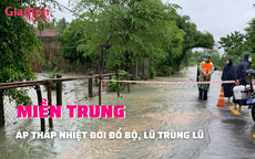  Miền Trung lũ chưa rút lại đón áp thấp nhiệt đới