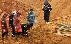 Tìm thấy 4 thi thể vụ sập bãi thải titan ở Bình Thuận