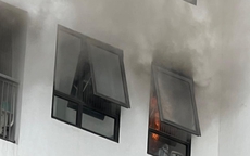 Hà Nội: Cháy từ khu bếp một căn hộ ở chung cư Ecohome 3 Đông Ngạc