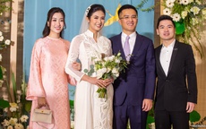 Đám cưới Hoa hậu Ngọc Hân: Đỗ Mỹ Linh nổi bật trong dàn khách mời vì ngoại hình gây chú ý