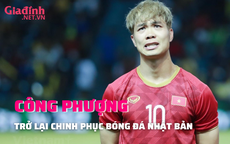 Công Phượng chia tay Hoàng Anh Gia Lai và trở lại Nhật Bản