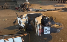 Xe ô tô gây tai nạn liên hoàn đâm vào 5 phương tiện khiến 1 người tử vong