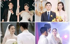 Showbiz Việt đại hỷ năm 2022: Hàng chục cặp đôi làm đám cưới