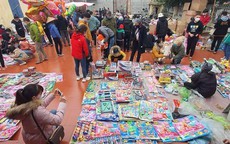 Độc đáo phiên chợ Tết chỉ dành cho trẻ em, mỗi năm họp một lần