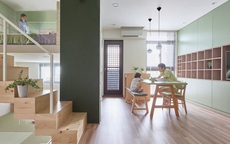 Ngôi nhà 40m² với thiết kế tầng lửng nhìn là yêu của gia đình trẻ