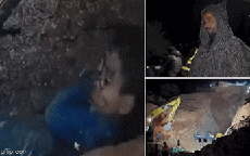Cậu bé 5 tuổi rơi xuống giếng sâu 30m, camera ghi lại hình ảnh thoi thóp gây xót xa