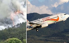 Máy bay chở 132 người rơi ở Trung Quốc