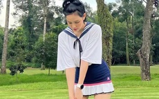 Dân mạng đưa dẫn chứng trang phục đánh golf của Hiền Hồ thiếu nghiêm túc