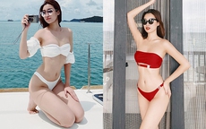 Hoa hậu Đỗ Mỹ Linh diện bikini gợi cảm, đẹp hút mắt