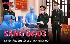 Sáng 06/03: Hà Nội tăng vọt lên 25.013 ca nhiễm COVID-19 , Bắc Ninh cũng lên tới 7.161 ca mắc mới