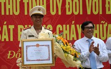 Cảnh sát cứu sống 4 người đuối nước được Chủ tịch nước tặng thưởng Huân chương Dũng cảm