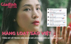 Hàng loạt Sao Việt từng đổ vỡ trong hôn nhân gửi lời động viên MC Hoàng Oanh