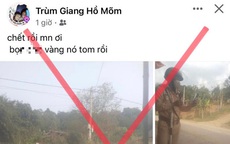 Công an làm việc với chủ tài khoản Facebook "Trùm Giang Hồ Mõm" vì xúc phạm cảnh sát giao thông