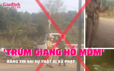 ‘Trùm giang hồ mõm’ bị bắt vì tung tin sai sự thật