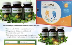 TPBVSK An Giáp Vương, Cumar Gold Kare vi phạm quảng cáo, gây nhiều nhầm là thuốc chữa bệnh