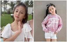 Cháu gái 7 tuổi của cựu Thứ trưởng Bộ xây dựng khiến dàn Hoa hậu Việt xuýt xoa khen ngợi