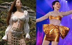 Hà Hồ váy độc lạ với bikini, Tóc Tiên như chiếc nơ trên sân khấu