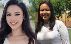 Hoa khôi Ngoại thương từng nặng 90 kg được Hoa hậu Thái Lan khen