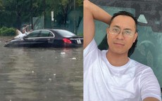 Chân dung người đàn ông bỗng dưng nổi tiếng bất đắc dĩ vì hình ảnh ngồi trên nóc xe giữa mưa ngập ở Hà Nội