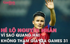 Hé lộ lý do vì sao tiền vệ Quang Hải không có tên trong danh sách U23 thi đấu SEA Games 31