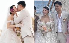 Toàn cảnh đám cưới của Minh Hằng và chồng doanh nhân: Chú rể lộ diện, vợ chồng son hôn nhau cực ngọt trên lễ đường