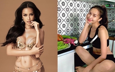 Cơ bụng của Ngọc Châu - tân Hoa hậu Hoàn vũ Việt Nam khiến fan suýt soa