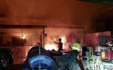 Thừa Thiên Huế: CSGT kịp thời dập tắt vụ cháy tại gara ô tô khi đi tuần tra