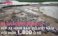 Hải Phòng: Vượt qua kỷ lục thế giới, hoàn thành xếp xe hình bản đồ Việt Nam với hơn 1.800 ô tô