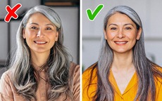 8 mẹo giúp bạn trông bớt già nua khi tóc chuyển bạc