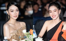Minh Hằng tái xuất gợi cảm sau đám cưới, hội ngộ chủ tịch Miss World Vietnam trên ghế nóng